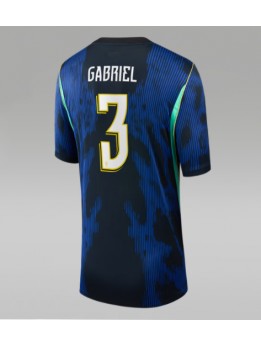 Zenske Futbalové oblečenie Brazília Gabriel Magalhaes #3 MS 2026 Krátky Rukáv - Preč